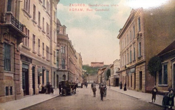 Gundulićeva ulica 1906. godine